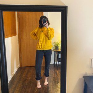 Vintage yellow crewneck
